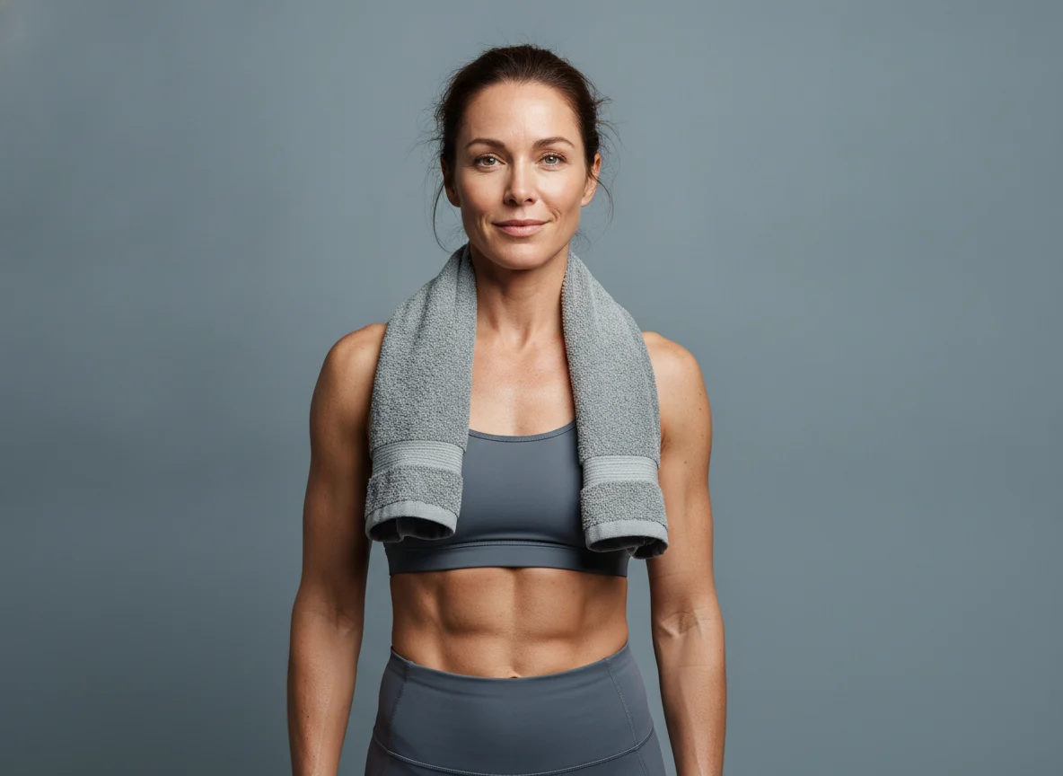A person on build muscle & tone care