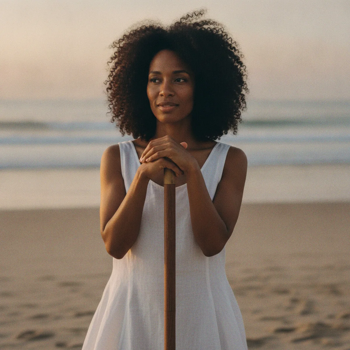 A confident, healthy woman